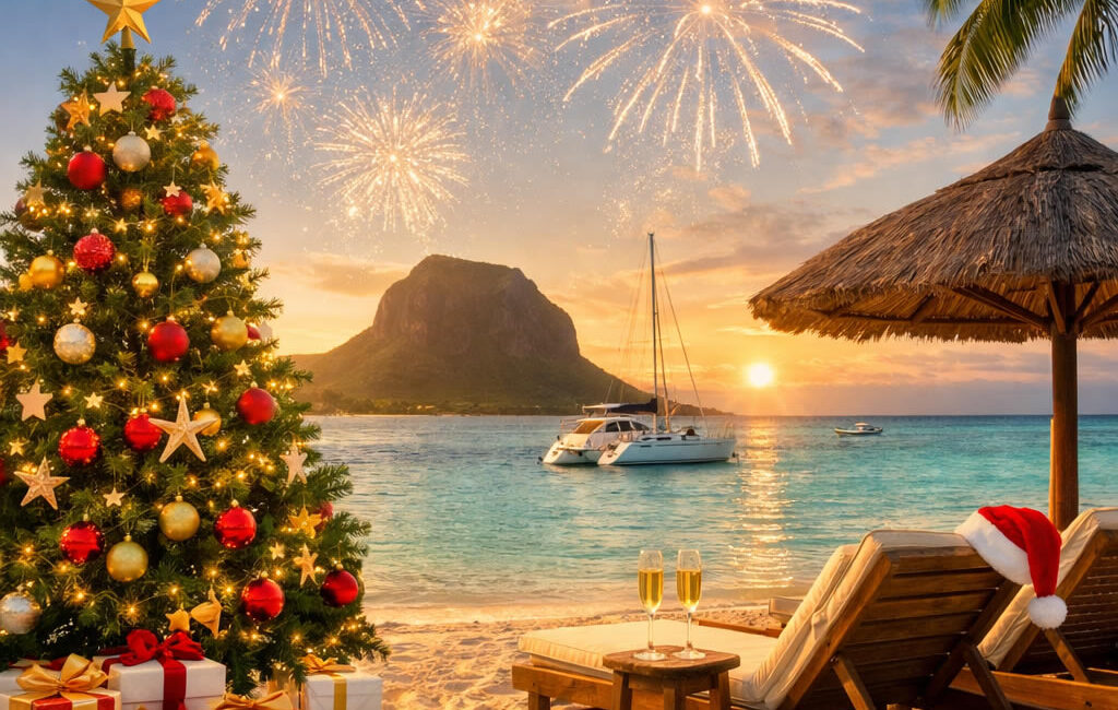 xmas new year in Mauritius